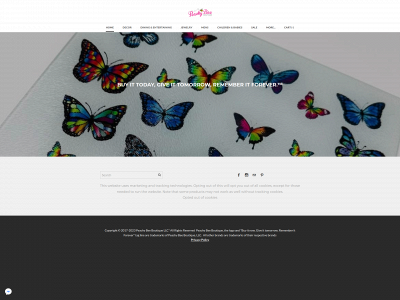 www.peachybeeboutique.com snapshot