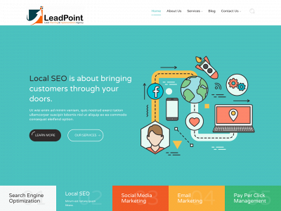 leadpointagency.com snapshot