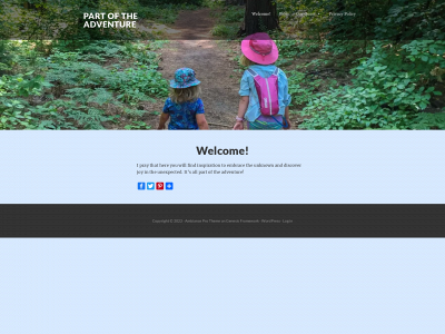 partoftheadventure.net snapshot