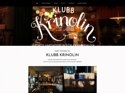 klubbkrinolin.se snapshot