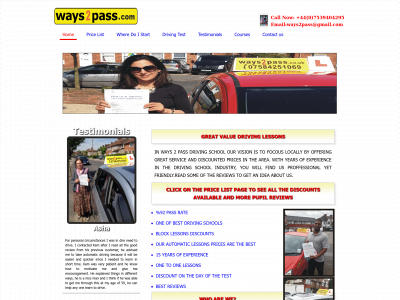 ways2pass.com snapshot