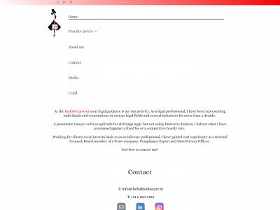 thefashionlawyer.nl snapshot