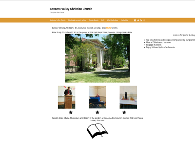 sonomavalleychristianchurch.org snapshot