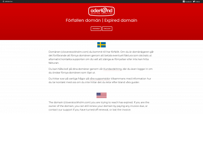 cloverstockholm.com snapshot