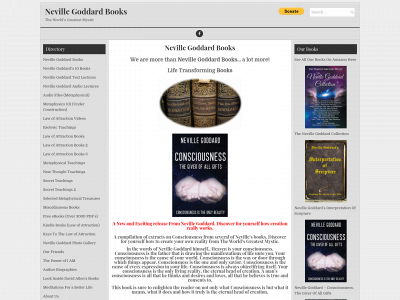 nevillegoddardbooks.com snapshot