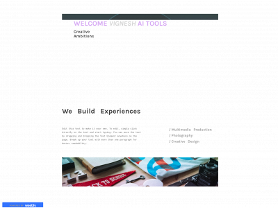 vigneshai.weebly.com snapshot