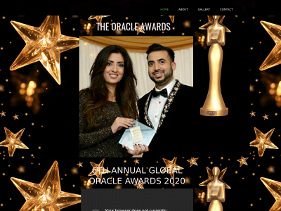 theoracleevents.co.uk snapshot