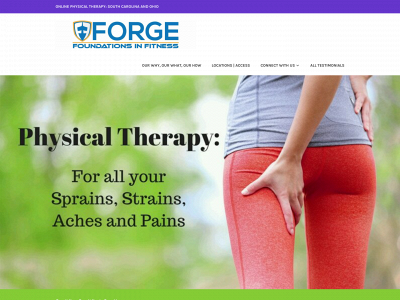 forgefearless.com snapshot