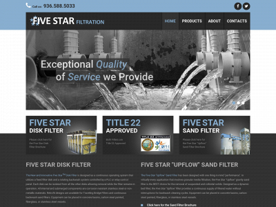 5starfiltration.com snapshot