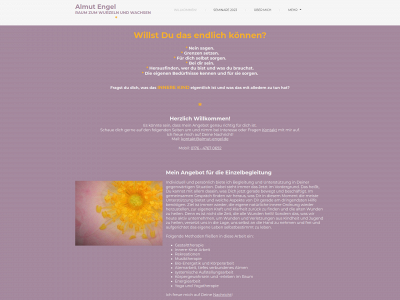 almut-engel.de snapshot