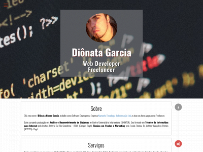 dionatagarcia.com snapshot