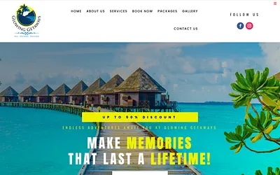 glowinggetaways.com snapshot