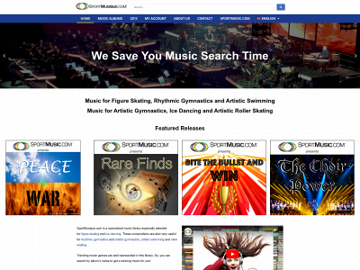 sportmusique.com snapshot