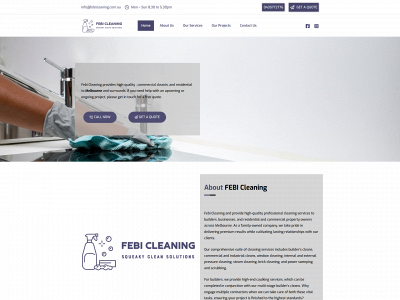 febicleaning.com.au snapshot