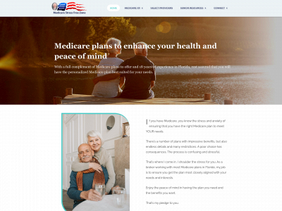 medicarestressfreezone.com snapshot