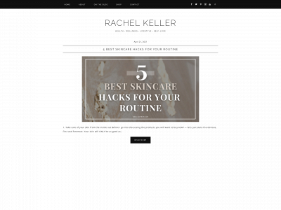 rachkell.com snapshot