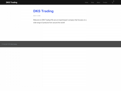 dkstrading.com snapshot