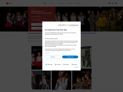 denkreativedramaskole.dk snapshot