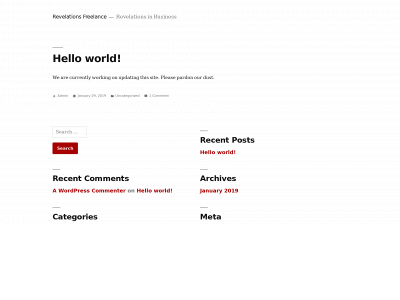 revelationsfreelance.com snapshot