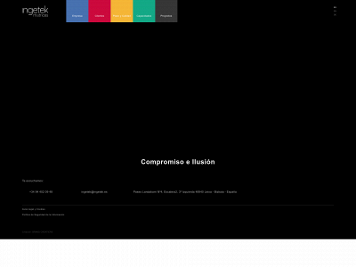 ingetek.es snapshot