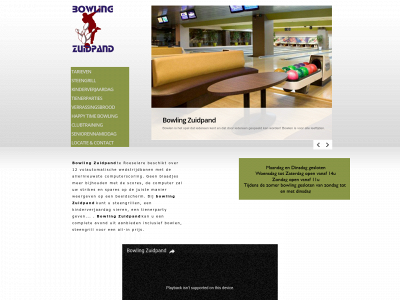 bowling-zuidpand.be snapshot