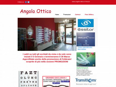angolo-ottico.it snapshot