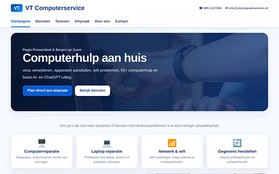 vtcomputerservice.nl snapshot