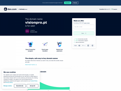 visionpro.pt snapshot