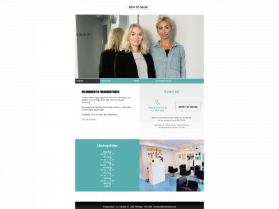 frisorbutikken.dk snapshot