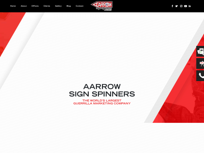 aarrowsignspinners.com snapshot