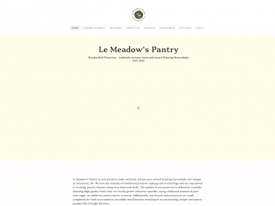 www.lemeadowspantry.com snapshot