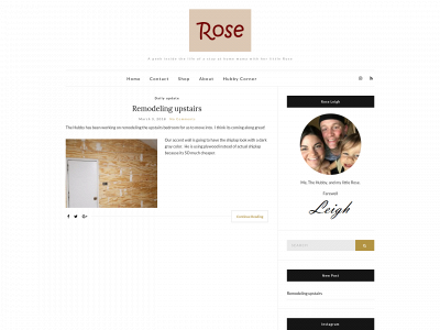 theroseleigh.com snapshot