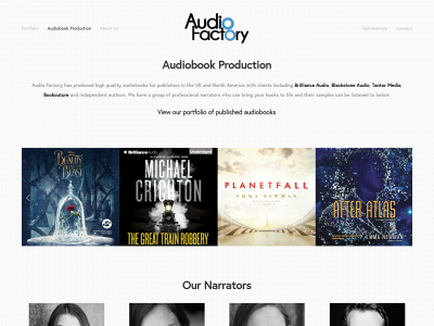 audiofactory.co.uk snapshot