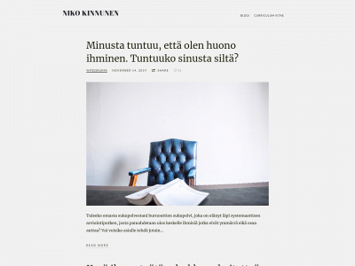 nikokinnunen.fi snapshot