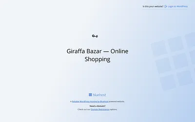 giraffabazar.com snapshot