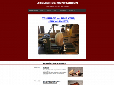 atelierdemontaubion.ch snapshot