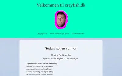 crayfish.dk snapshot