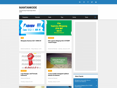 www.mantankode.net snapshot