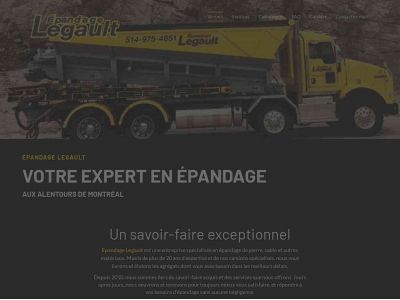 epandagelegault.ca snapshot