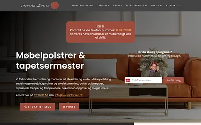 severinlarsen.dk snapshot