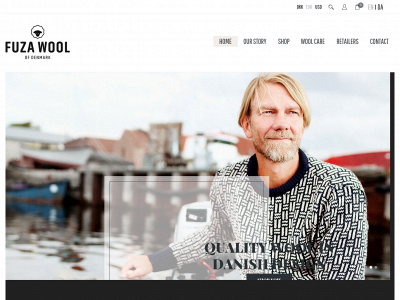 fuzawool.dk snapshot