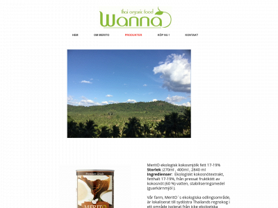 wannaorganic.se snapshot