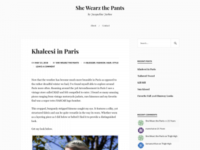 shewearzthepants.com snapshot