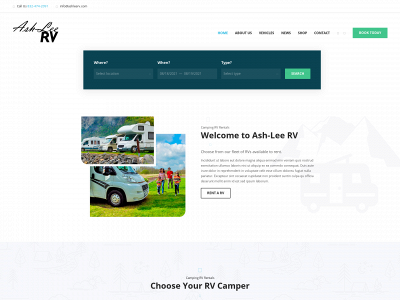 ashleerv.com snapshot