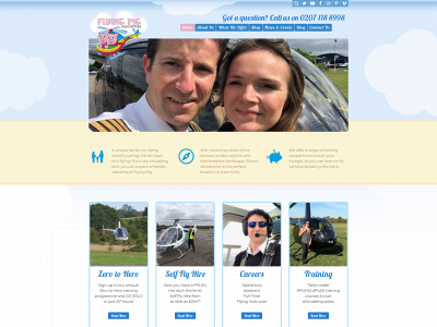 flyingpighelicopters.co.uk snapshot