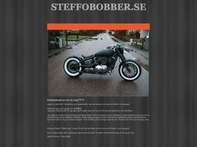 steffobobber.se snapshot