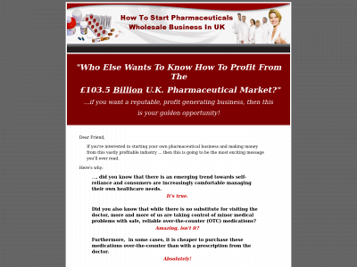 pharmaceuticalbusiness.co.uk snapshot