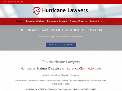 hurricanelawyersllc.com snapshot