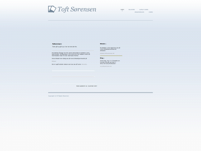 toftsoerensen.dk snapshot