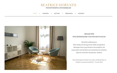 psychotherapie-horvath.at snapshot